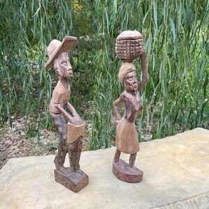 Hand-Carved Wooden Figurines